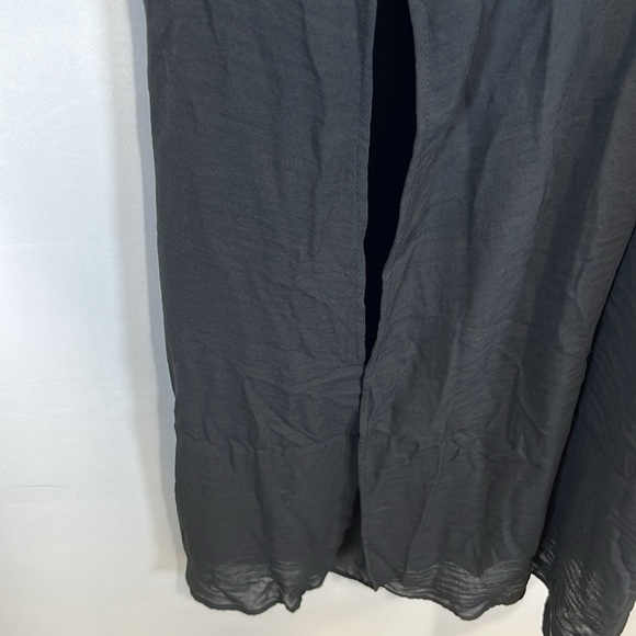 Zara Slip Dress Size Small V Neck Lace Trim Spaghetti Strap Flowy evening new - Picture 9 of 16